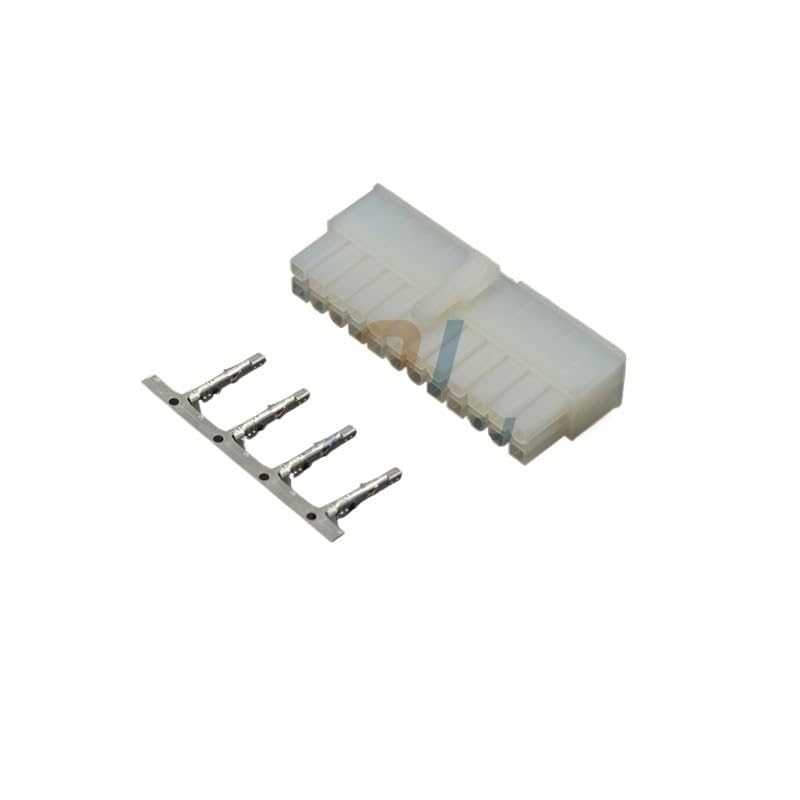 Kits de conectores de cables for automóviles 5557, 2P, 4P, 6P, 8P, 10P, 12P, 14P, 16P, 18P, 20P, 22P, 24P, 4,2 mm, conector eléctrico hembra(5557-24R,20 sets)