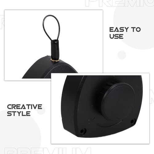 Cierrapuertas automático retráctil negro COLLBATH de 300-800 g sin perforaciones 4