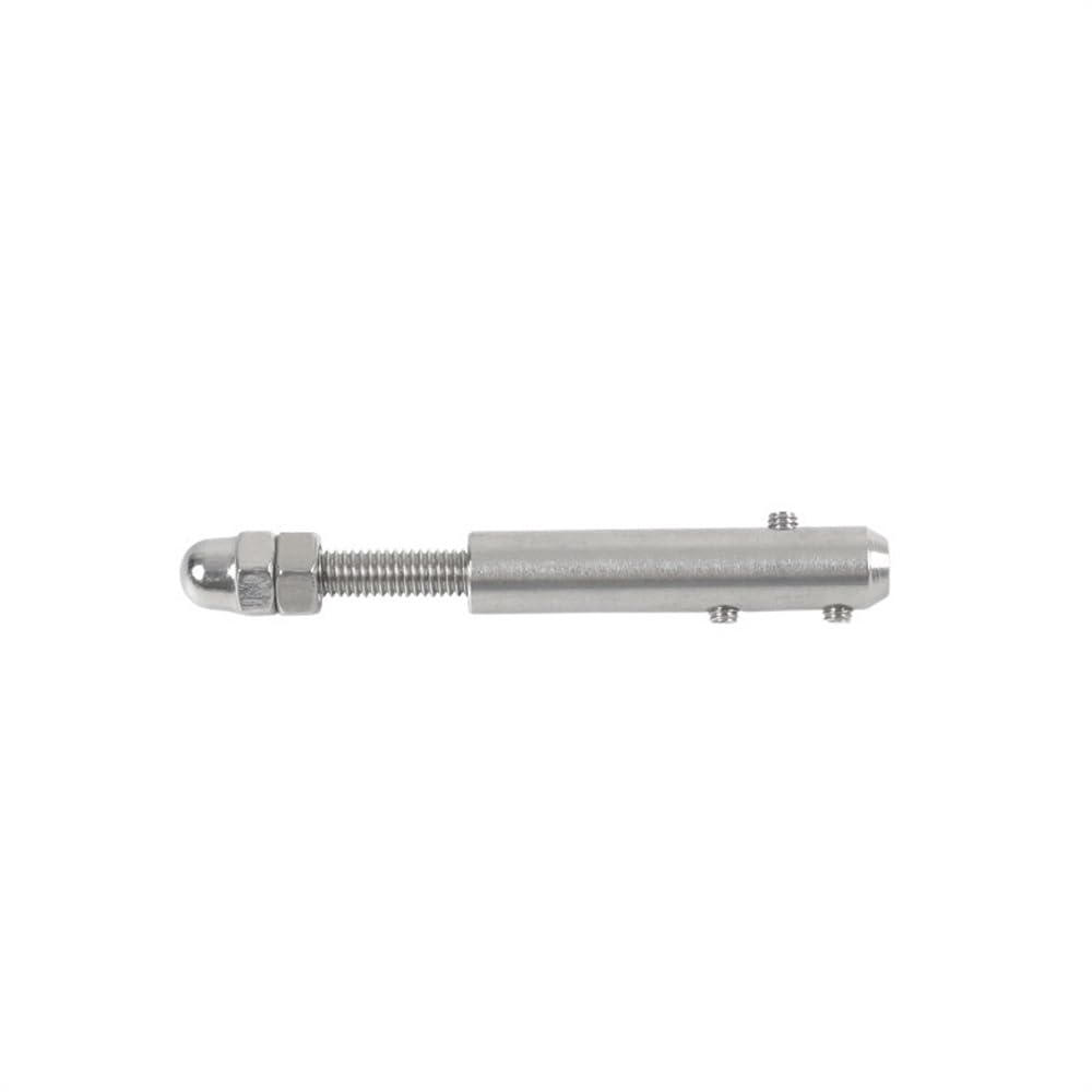 Serre Cable Acier 10 pièces pince à main câble métallique 4mm goujon fileté Tension extrémité raccord vis sans tête boulons boucle for poteau de pont d'escalier