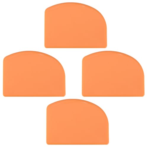 Garneck 4pcs Cake Baking Tool Cream Scraper Cake Scraper Smoother for Baking Accessories