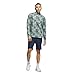 adidas Men's Go-to Printed Quarter-Zip Pullover, Silver Green 23, XX-Large