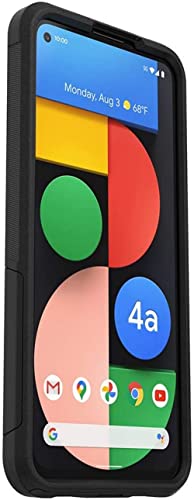 Coque Google Pixel 4a 5G OtterBox Commuter housse silicone rigide noir - 6