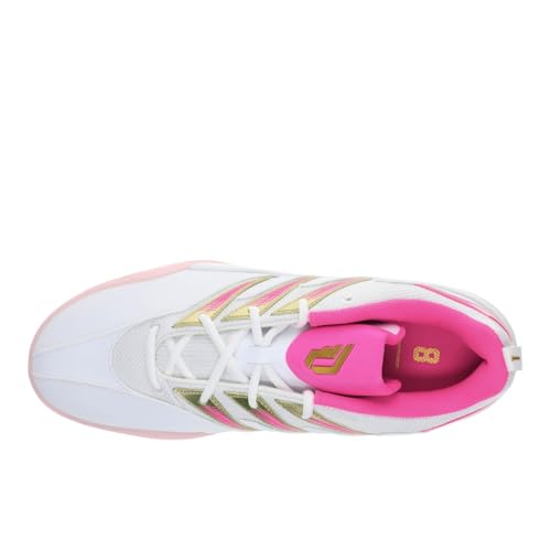 Image of adidas Mens Dame Certified 3 Basketball Sneakers Shoes Casual - White
