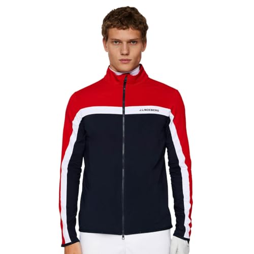 J.Lindeberg Men's Jarvis Mid Layer Full Zip Wicking Golf Sweater3