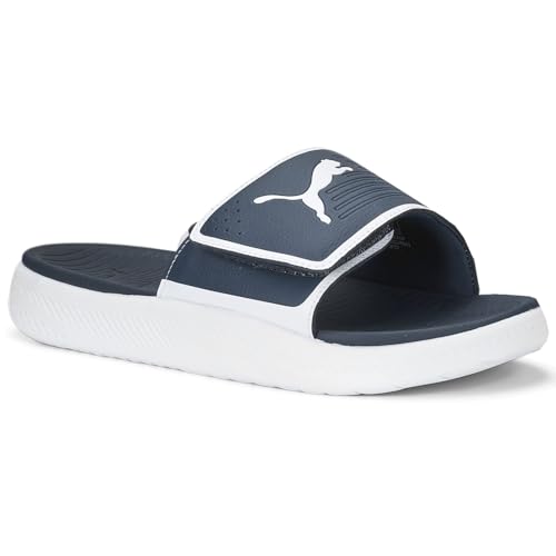 PUMA Puma Mens Softride Slide Athletic Sandals Casual - Blue - Size 9 M