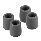 Beaupretty 4stücke Tpr Gehstockspitzen Ersatz Rutschfeste Spitzen Für Gehstöcke Krücken Und Duschstühle Langlebige Ersatzspitzen Für Mehr Mobilitätssicherheit