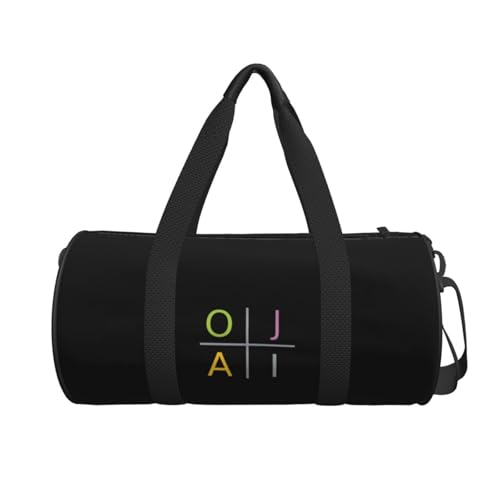 Flag of Ojai, California Convertible Garment Bag with Shoulder Strap, Carry on Garment Duffel Bag for Men Women - Rolling Foldable for Travel Luggage Bags (Black)2