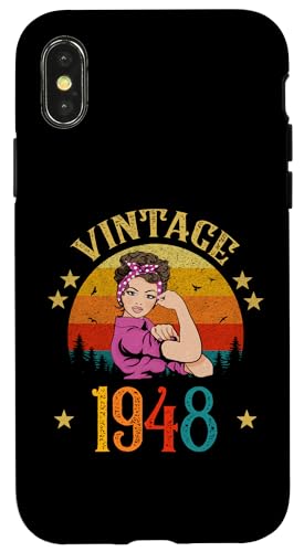 ���B���e�[�W 1948 �a�����v���[���g �����p �ʔ��� 78�� �M�t�g �X�}�z�P�[�X iPhone X/XS �p