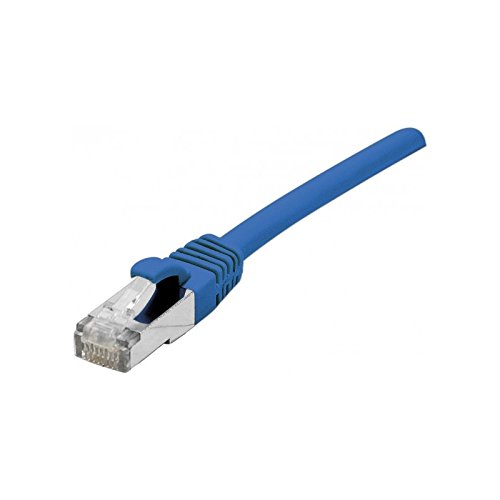 Cordon Coudé RJ45 Cat 6a S/FTP LSZH Blanc AWG27 - 0.50m - NPR - 2021056