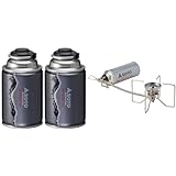 【セット買い】 ソト(SOTO) 日本製 シングルバーナー レギュレーター搭載 (高火力 風に強い) CB缶 分離型 アウトドア 防災 キャンプ ソロ デュオ グループ レギュレーターストーブ FUSION(フュージョン) ST-330 + CB TOUGH125 ST-711 2本