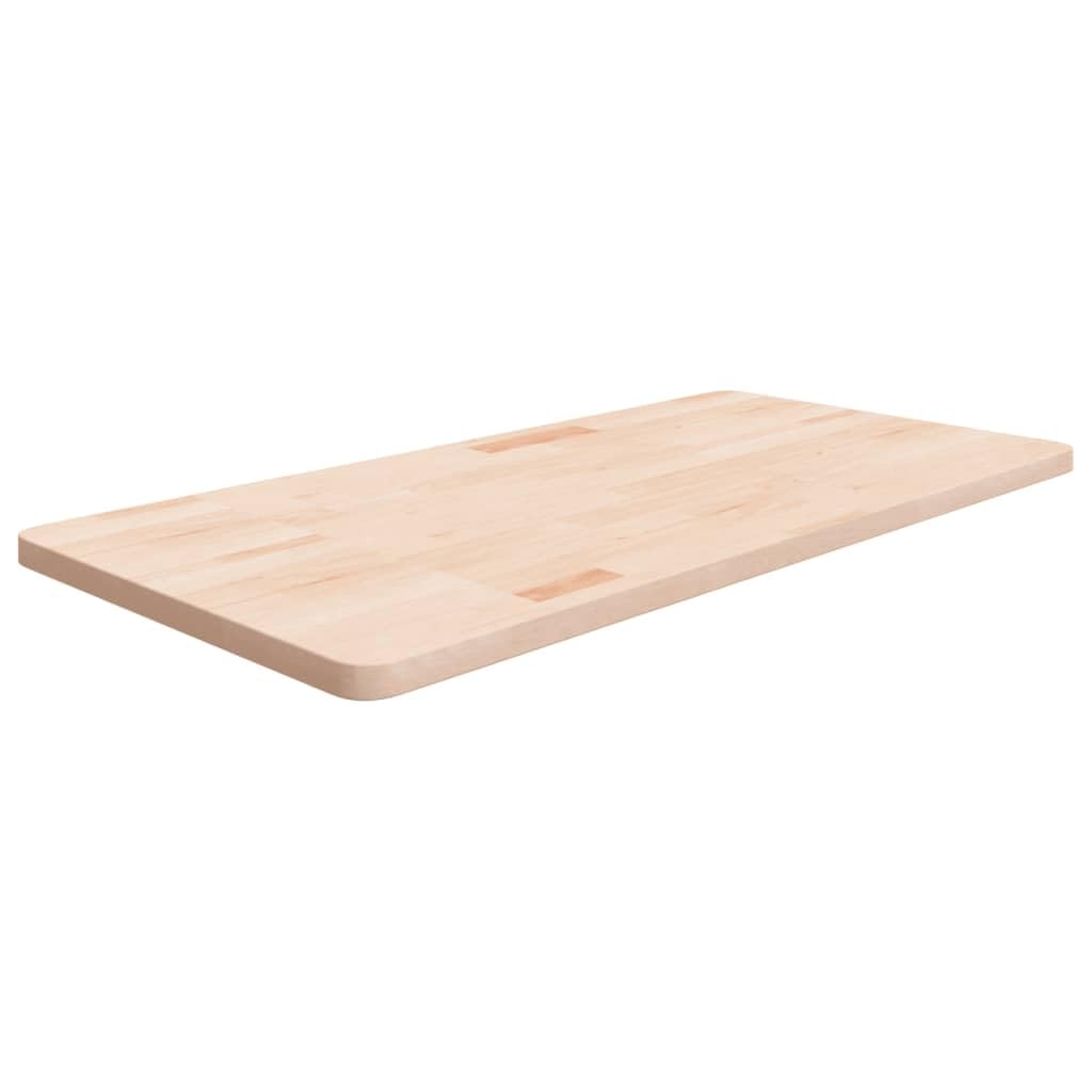 vidaXL Bathroom Countertop 100x50x1.0 Untreated Solid Wood