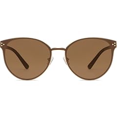 Brown Gold Frame Tortoise Temple Brown Lens