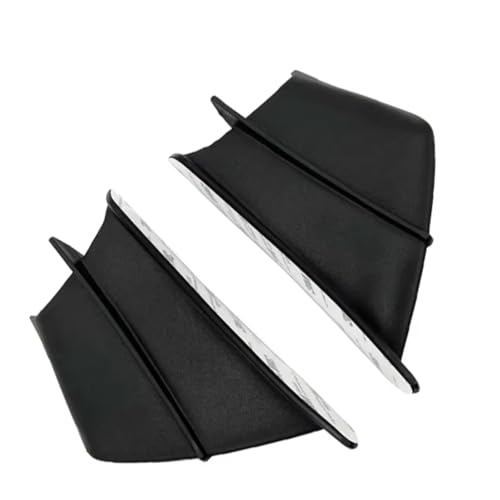 Ailettes latérales moto avec finition soignée, becquet profilé haut de gamme Z400 400R