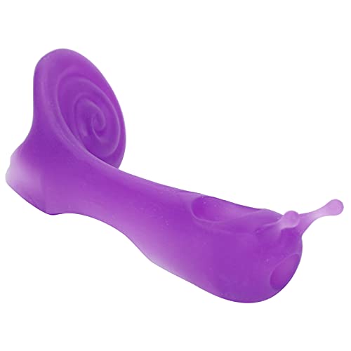 Fydun Violin Bow Holder, Grip Partner Teaching Aids String Holder, Stand, Accessories Snail Shaped for Beginners Aid Accessory and Enthusiasts (Purple)