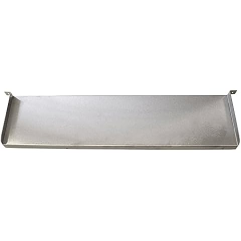 HEISSNER W286-00 Überlaufkante Edelstahl 60 cm breite Cover