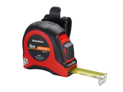 Mètre ruban Hultafors PR 8M pour éviter les erreurs de mesure
