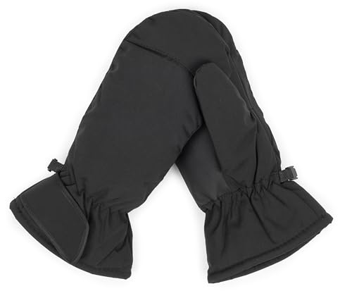 INOGIH Winter Outdoor Waterproof-Windproof Ski-Gloves for Women/Men - Non-Slip Warm Thick Lining Snow Mittens