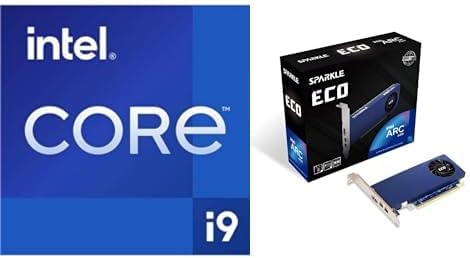 Intel Core i9-12900K Gaming Desktop Processor + Sparkle Intel Arc A310 Graphics Card