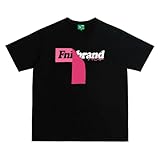 gyios maglietta uomo 320g unisex t-shirt retro cotone maniche corte top comodo e versatile crew collo corto morbido leggero summer casual tops-nero-xl