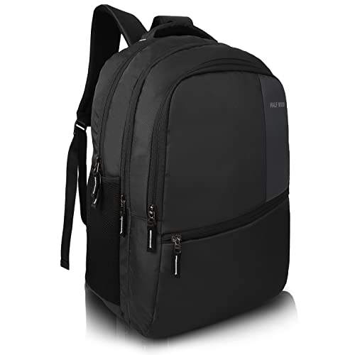 Valex Unisex School Bag for Boys Girls | 15.6 inch Laptop Bags for Men Office use | College Bag for Girls Boys | Backpack Bagpacker for Man Women | Bl