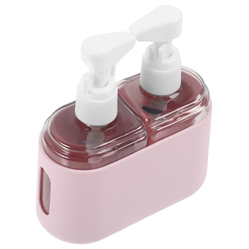 Healeved 1 Juego De Botella Rociadora Humectante Portátil Taza Rellenable Dispensador Automático De Loción Corporal Bidé Tapón Para Bebidas Botellas Vacías De Tamaño De Viaje