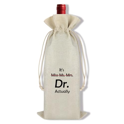 Ximalun Doctor Gifts for Women Wine Bag PhD Graduation Gifts Wine Bottle Bag Doctorate Degree Gifts Medical Students Colleague Friend Birthday Christmas Party Favors Decorations Ximalun Doctor Gifts for Women Wine Bag PhD Graduation Gifts Wine Bottle Bag Doctorate Degree Gifts Medical Students Colleague Friend Birthday Christmas Party Favors Decorations