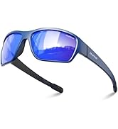 DEAFRAIN Polarized Sports Sunglasses for Men Women Fishing Running Baseball Golf UV400 Protection...