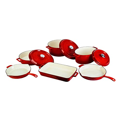 Top 10 Best Cast Iron Ceramic Cookware Reviews & Buying Guide Katynel