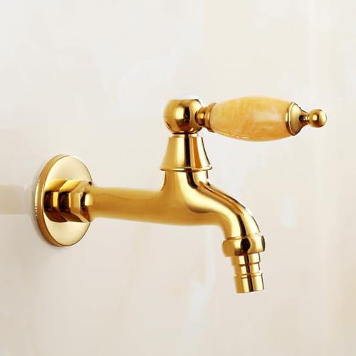 Grifo de agua fría para pared exterior monomando G1/2 de 16.5 cm 8