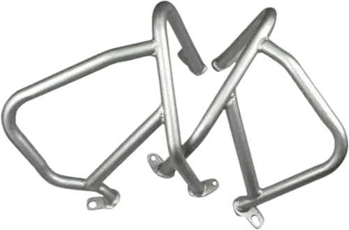 Crash bar moto de protection moteur argent premium pour BMW R1200RS 15-18