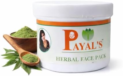 Payal's Herbal Face Pack Powder for Glowing Skin | Natural Herbal Face Mask for Deep Cleansing, Brightening & Smooth Skin | For Men & Women | 200g