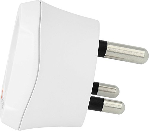 SKROSS 1.500201-E Europe to South Africa Bescherming tegen elektrische schokken - KID SAFE. Reisadapter Type C-aansluiting (Eurostekker).,wit - Image 4