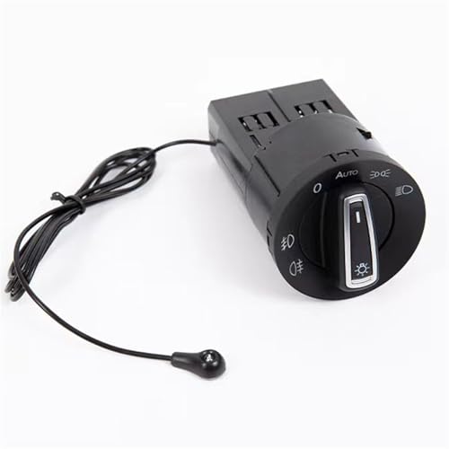 TREGOO Compatible con VW para Beetle 2002 2003 2004 2005 2006 2007 2008 2009 2010 2011 Interruptor Automático De Faros Delanteros Actualización Accesorios De Coche Interruptor Luz de Faros