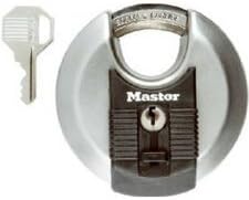 Master Lock 1-11/16 in. H x 1 in. W x 3-1/8 in. L Steel Ball Bearing Locking Shrouded Shackle Padlock