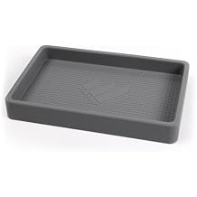 Work Sharp Knife Valet Tray Desktop & Work Station Organizer For Knives & Sharp Tools - Interior 4.625 x 7.3125 Exterior 5.1875 x 7.8125 Stays Put With Secure Grip