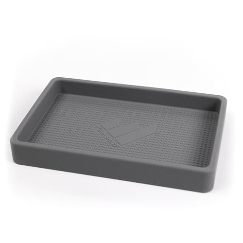Work Sharp Knife Valet Tray – Desktop & Work Station Organizer For Knives & Sharp Tools - Interior 4.625” x 7.3125” Exterior 5.1875 x 7.8125 – Stays Put With Secure Grip