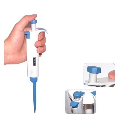Pipeta ajustable de precision 0,1 a 2,5ul con rango variable de 0,5 a 10 ul para liquidos 4