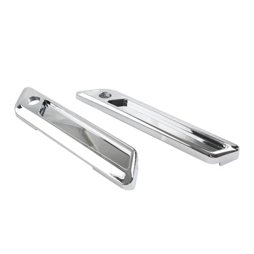 Cobertores de bisagra y seguro para alforjas duras ABS Three T FSFY cromados para modelos Harley Touring 2014 en adelante miniatura 1