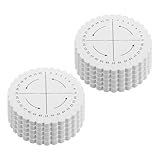 Création sans effort : le disque à tisser à 32 emplacements simplifie la fabrication de bracelets et autres articles tissés, pour un plaisir créatif sans effort. disque à perles, plateau à bracelets de perles