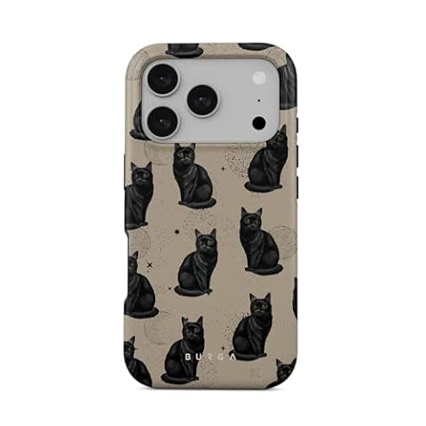 BURGA Etui na iPhone 17 Pro – Dwuwarstwowa Hybrydowa Obudowa z Amortyzującym TPU, Odporna na Zarysowania, Podniesiona Ramka dla Ochrony Ekranu, Kompatybilne z MagSafe do Codziennego Użytku