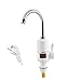 Fast and Small Electric Water Heater Faucet, Hot Instant Water Heater-Electric Tap 220V for Bathroom Kitchen, with LED Temperature Display
