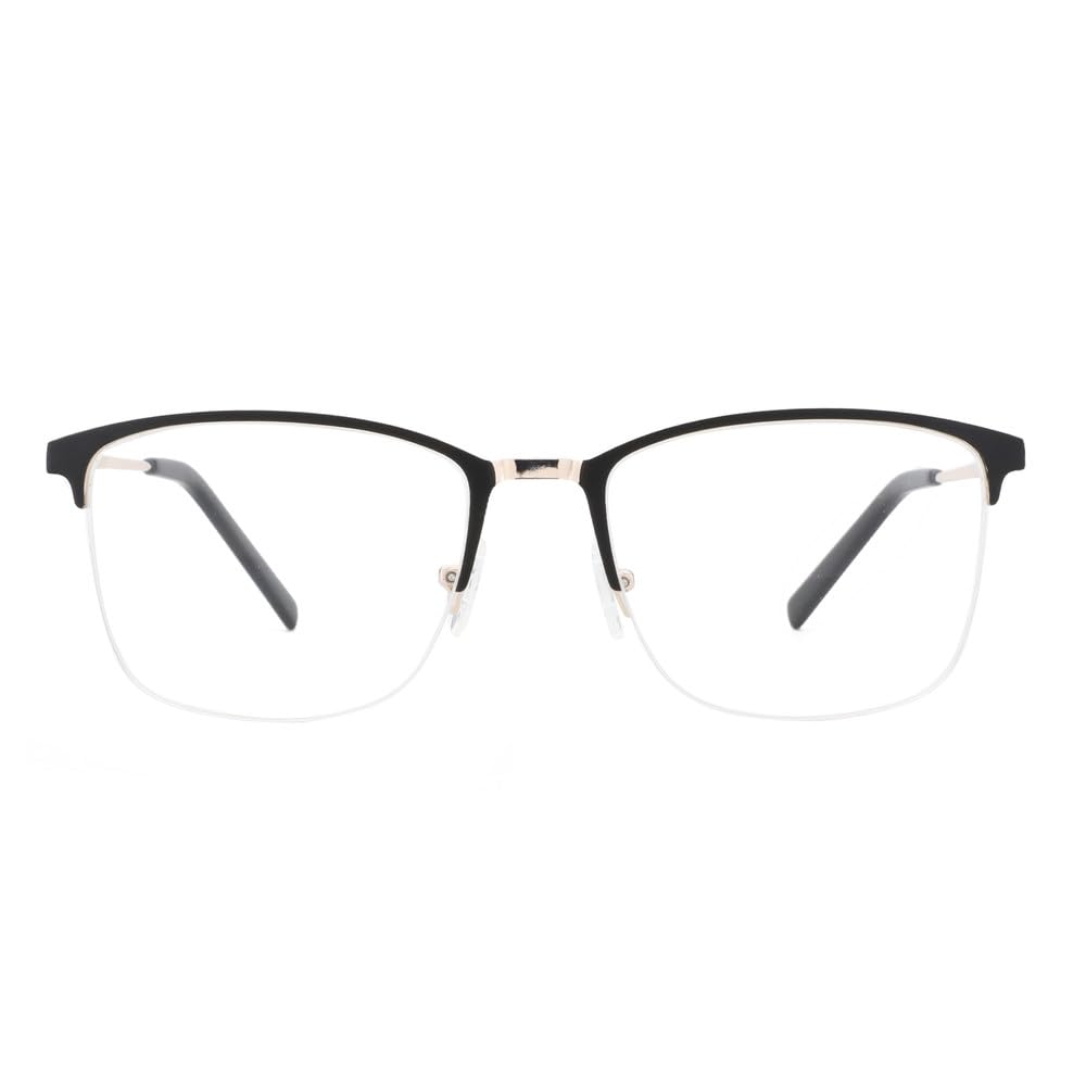 Okulary z metalową oprawką w stylu fashion