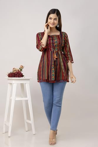 Image of Printed Top for Women&Girls