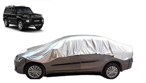 Image of Smart Fabrik || Half Body & Full Body Cover for Car || UV Protection || HeatProof (Scorpio(All), Half Body)