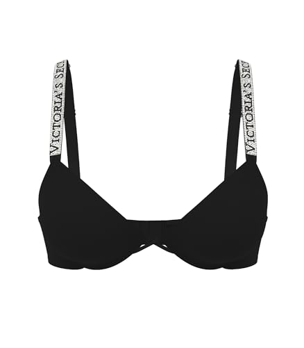 Victoria's Secret Very Sexy Shine Strap Push-Up Bra, Black Shine, 32D - image 3