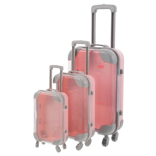 Boîte à faux cils en ABS Gatuida | Set de 3 mini valises de rangement petit, moyen, grand