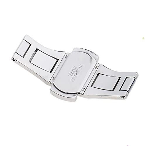 MYADDICTION Stainless Steel Double Push Button Butterfly Deployment Watch Buckle 6x21mm Jewelry & Watches | Watches, Parts & Accessories | Wristwatch Bands