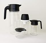  TUPPERWARE TupperTime 1,7L Kanne Saftkanne, Milchkanne + 400ml Zuckerhut groß + 350ml Milchkännchen + 250ml Milch-/Zuckerkännchen + Mini Trichter Lila