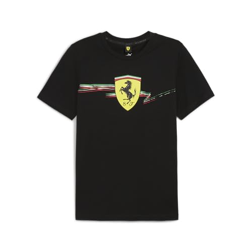 T-Shirt Ferrari Race Big Shield Homme PUMA aux Finitions Soignées