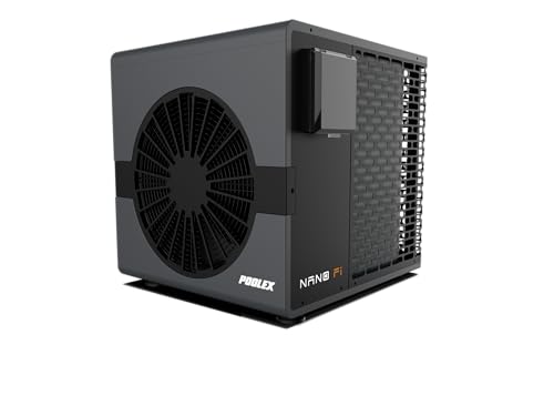 POOLEX – Nano B3N Fi 3 KW Full Inverter – Pompa di Calore Reversibile Piscina connessa Fino a 20 m³ – Riscaldamento e Raffreddamento – Wi-Fi – Silenziosa ed Economa – Ultra-compatta – Plug & Play